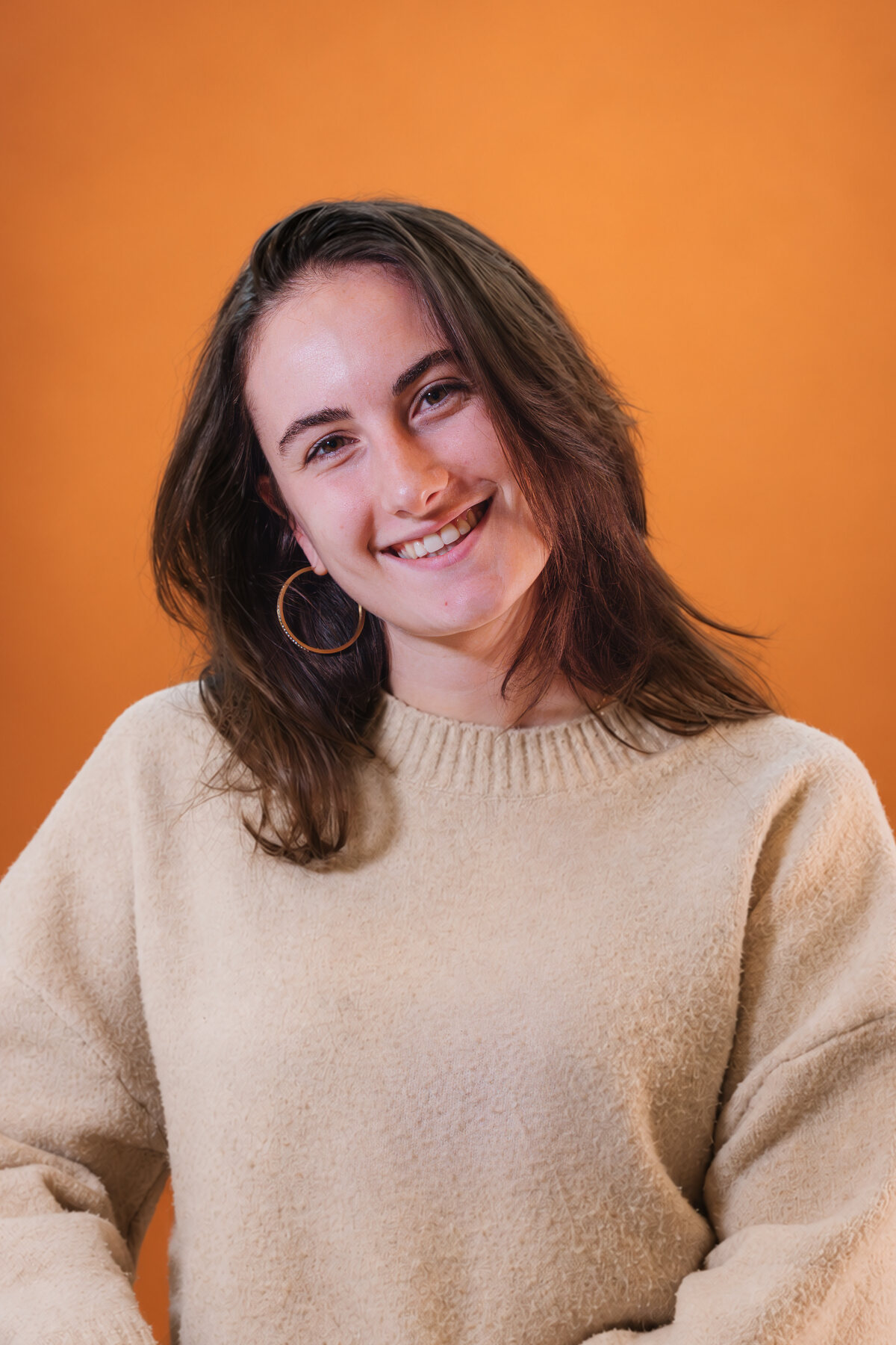 Portrait of Julia, Social Media Specialist at Social Sparrow